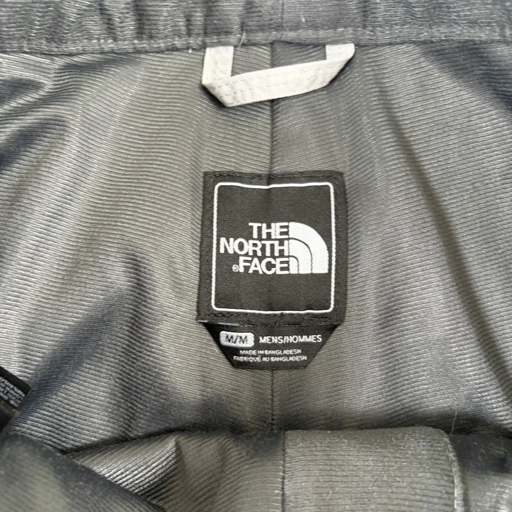 The North Face HyVent Snow Pants Mens Medium Long Gray Insulated Ski AHJK FLAW